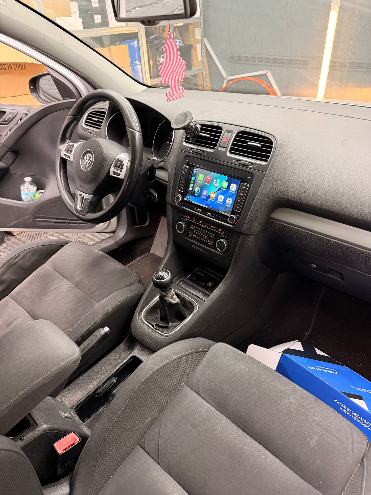 Écran CarPlay et Android Auto sans fil pour Volkswagen Golf 6 et Tiguan