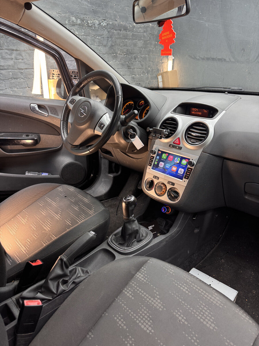 Écran CarPlay et Android Auto sans fil pour Opel Corsa (2001–2014)