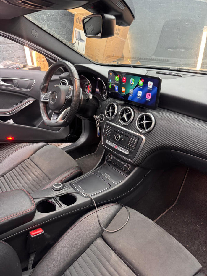 Écran CarPlay et Android Auto 12,3 pouces pour Mercedes Classe A, CLA, GLA (2015–2018) – vue 2
