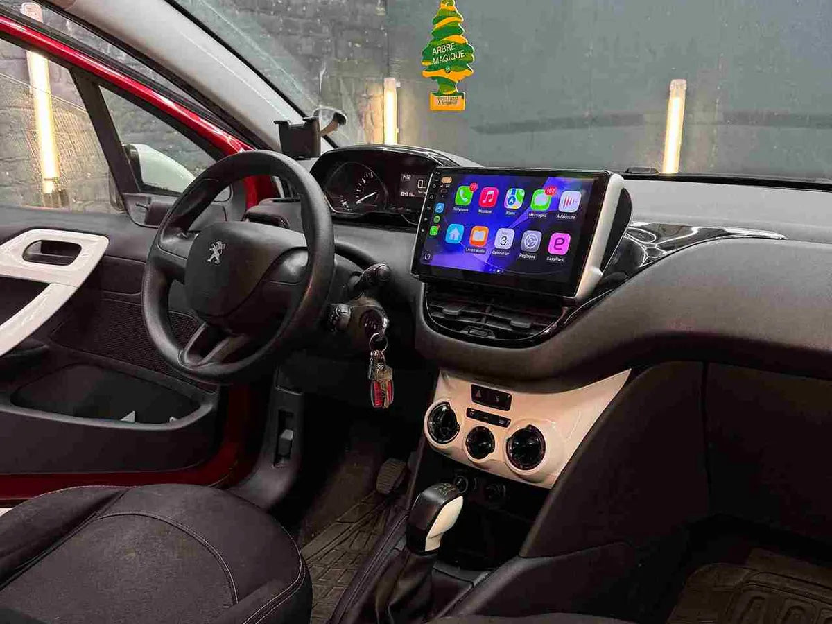 Écran CarPlay & Android Auto sans fil — Peugeot, installation à Bruxelles