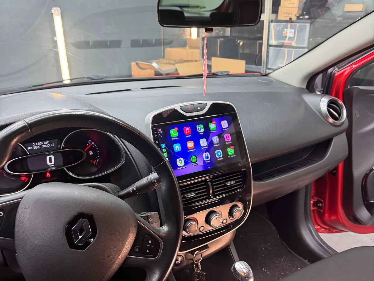 Écran Android Auto — Renault Captur, installation à Bruxelles